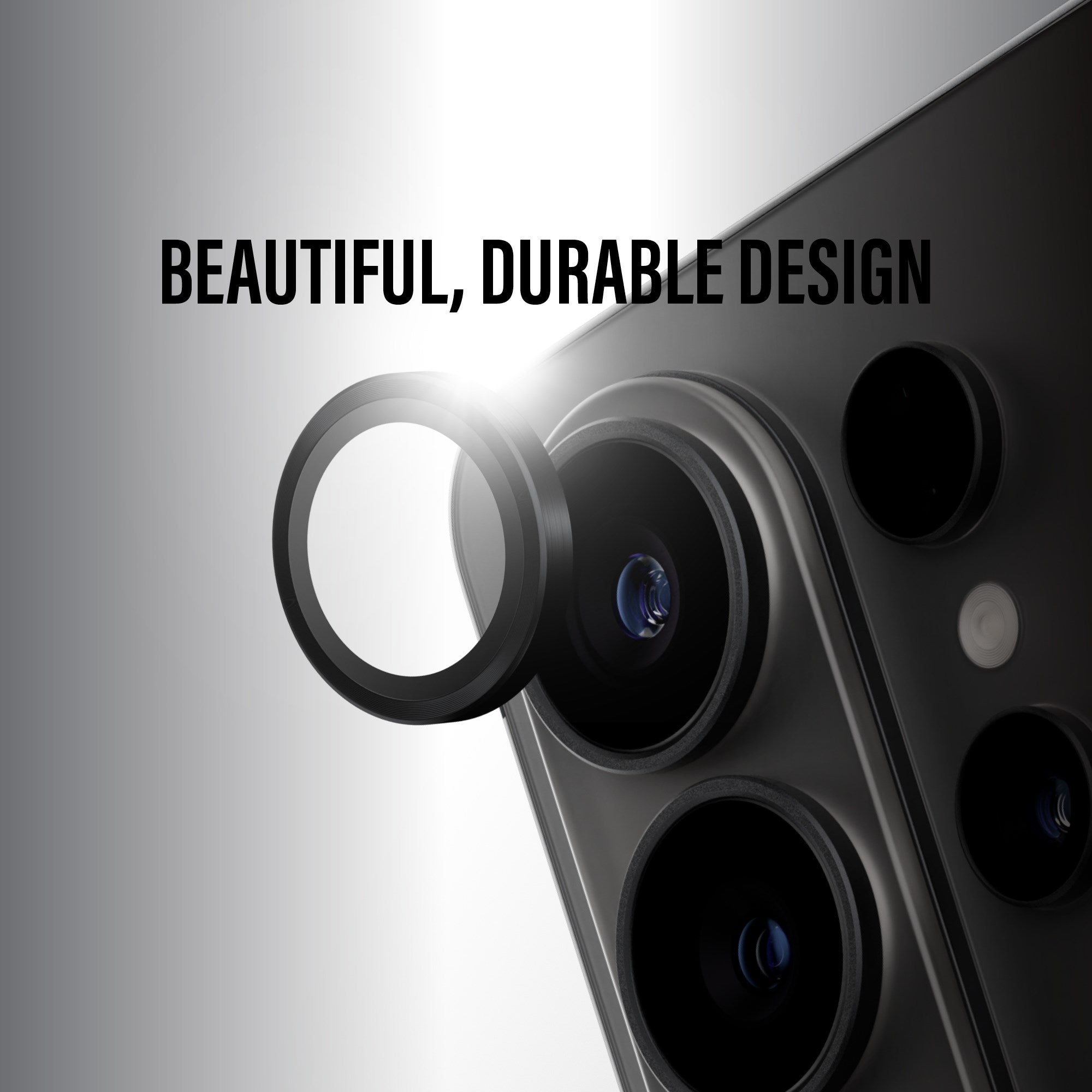 PanzerGlass® Hoops® Camera Lens Protector Black Samsung Galaxy S26 Ultra